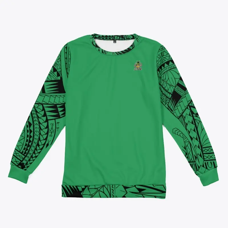 Hawaiian Tattoo Long Sleeve Shirt